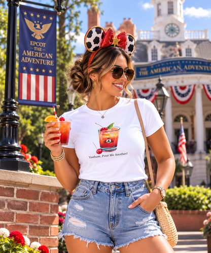 Yeehaw Cocktail Shirt - Pour Me Another!