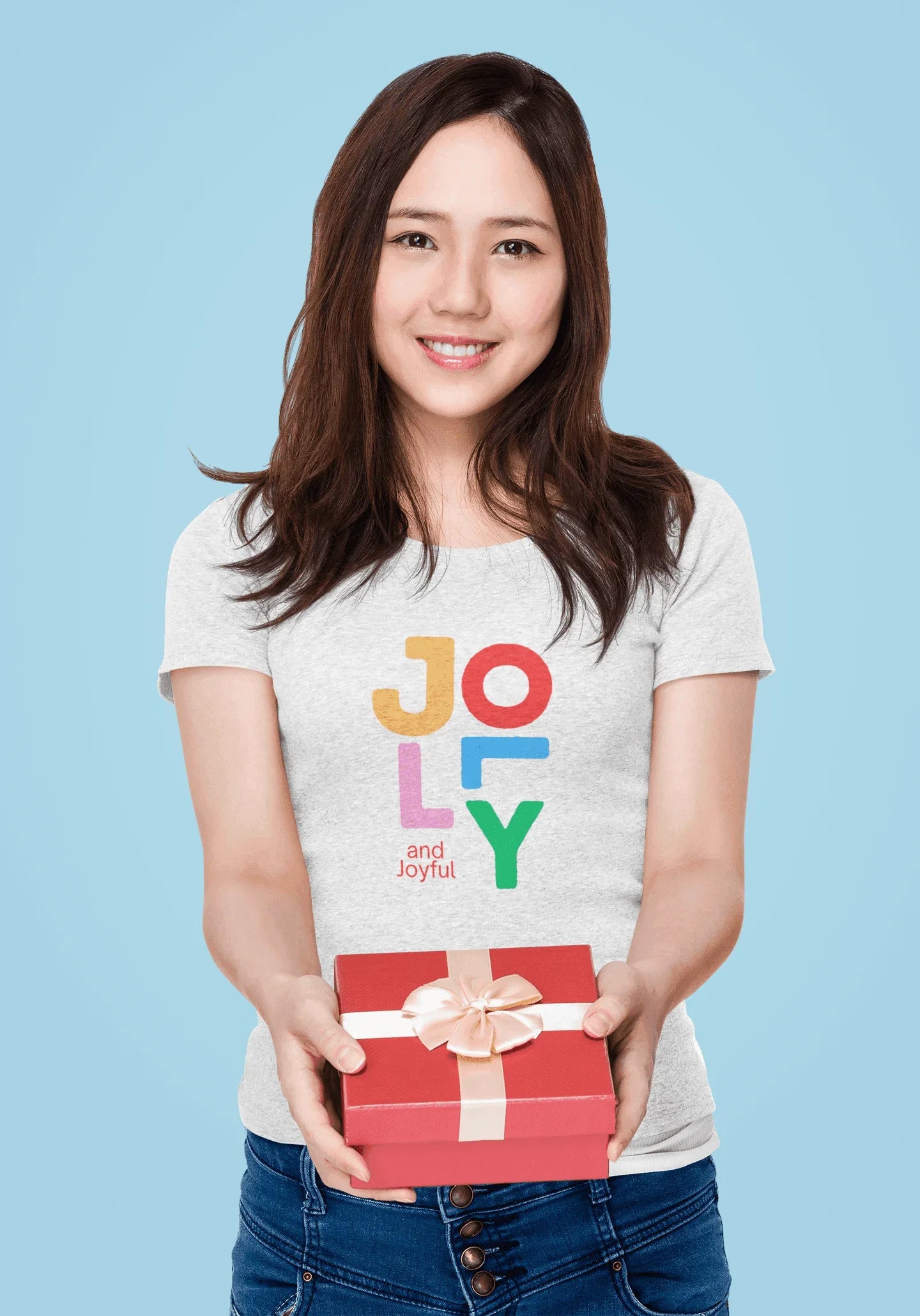 Jolly & Joyful: A Christmas Explosion of Cheer 🎄🎉- Unisex Softstyle T-shirt - Whippie's