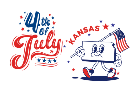 State Flag Pride - 4th of July Tee - Personalizable