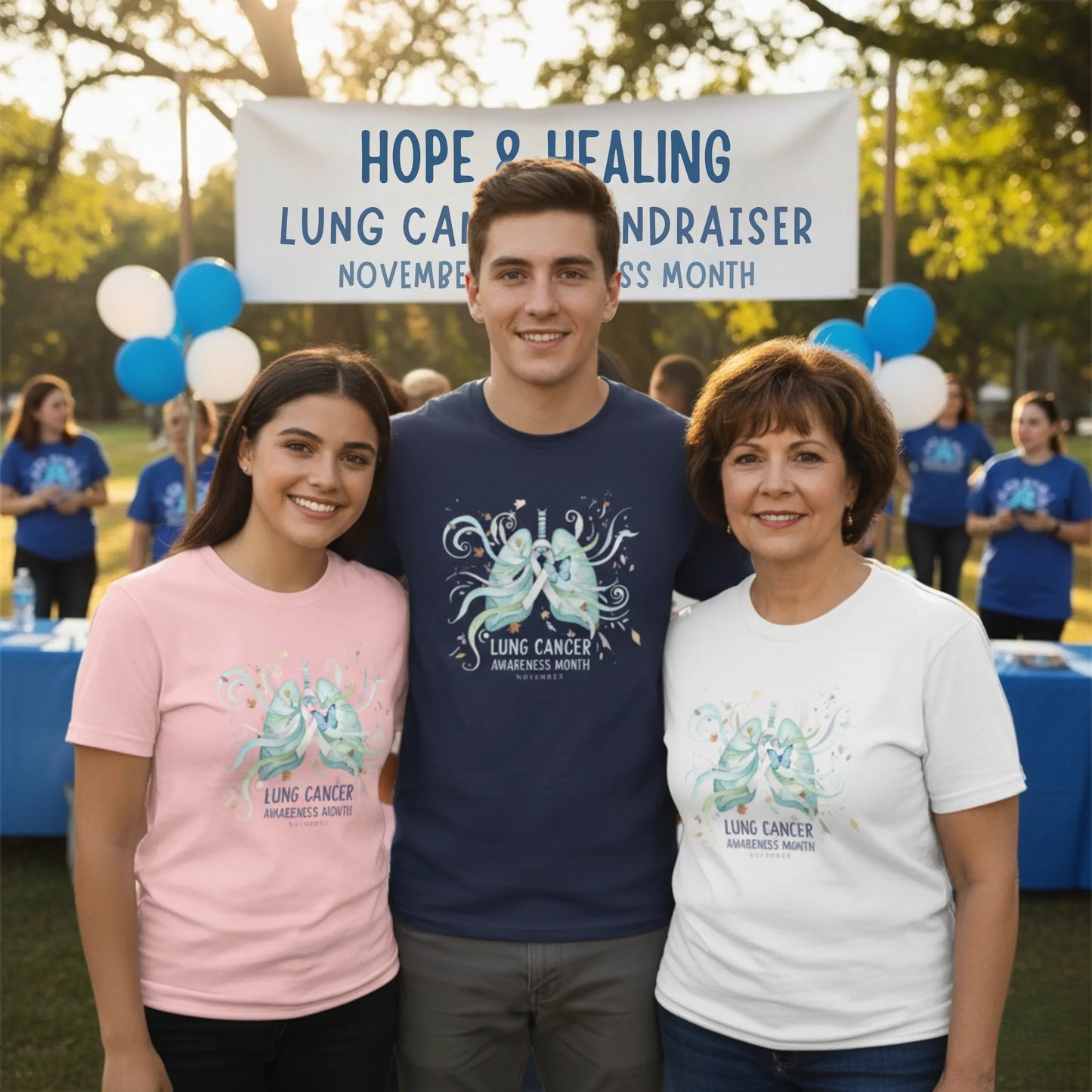 Lung Cancer Awareness Unisex Tee