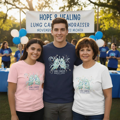 Lung Cancer Awareness Unisex Tee