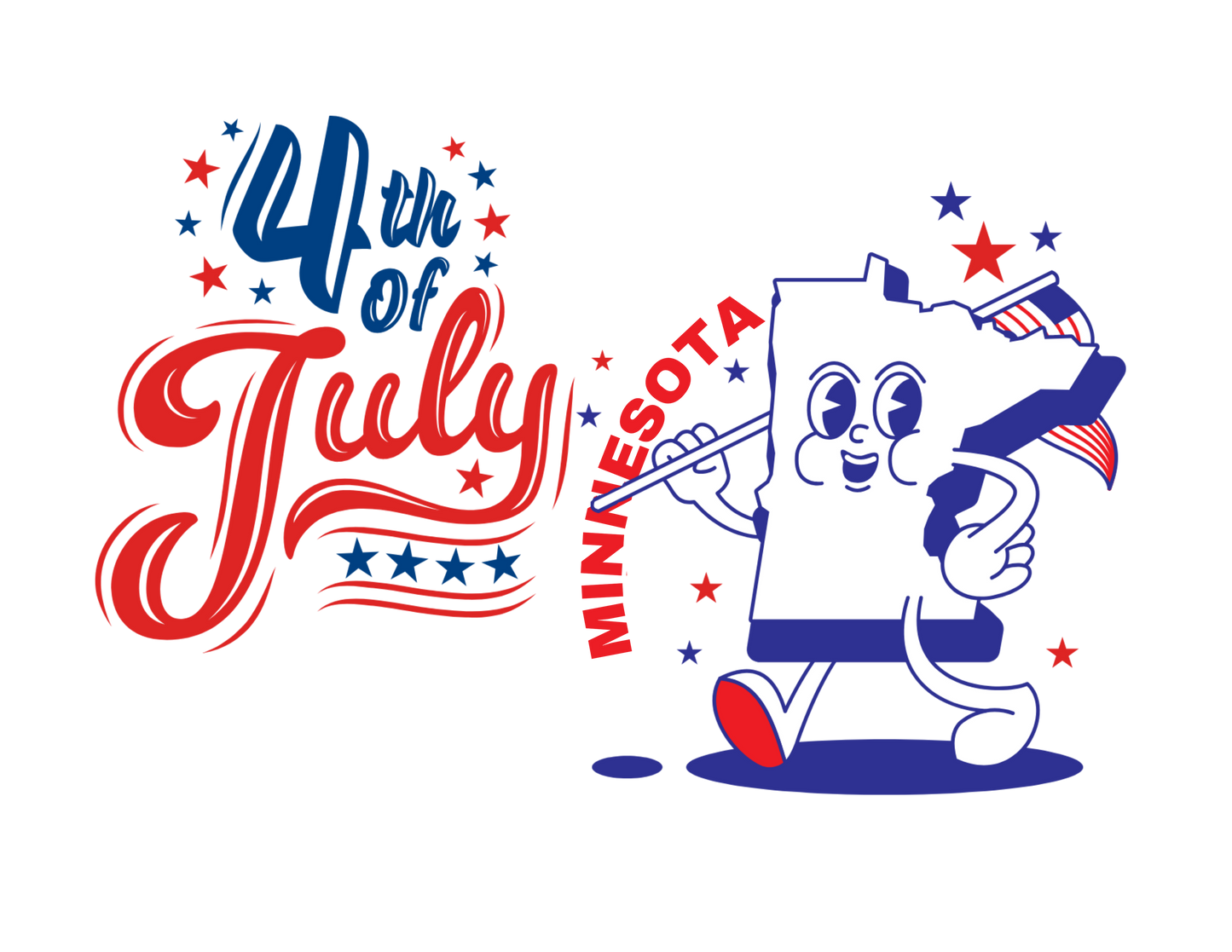 State Flag Pride - 4th of July Tee - Personalizable