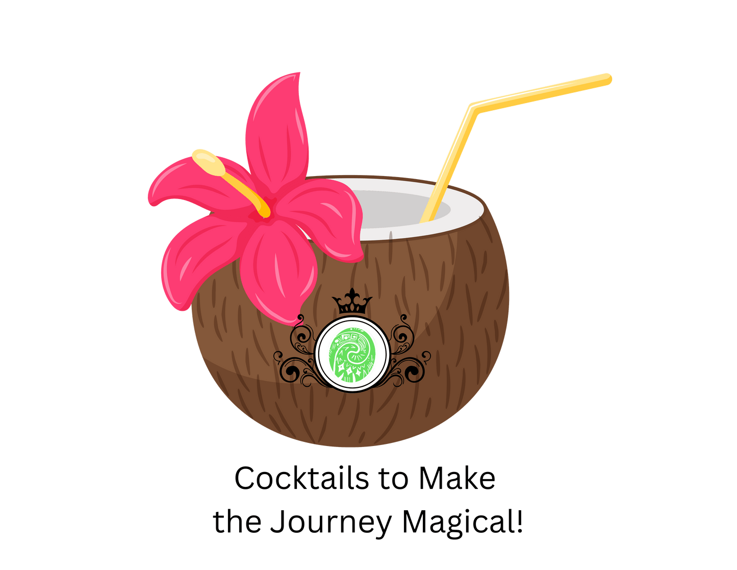 Cocktails to Make the Journey Magical! - Women's short sleeve t-shirt - Whippie's