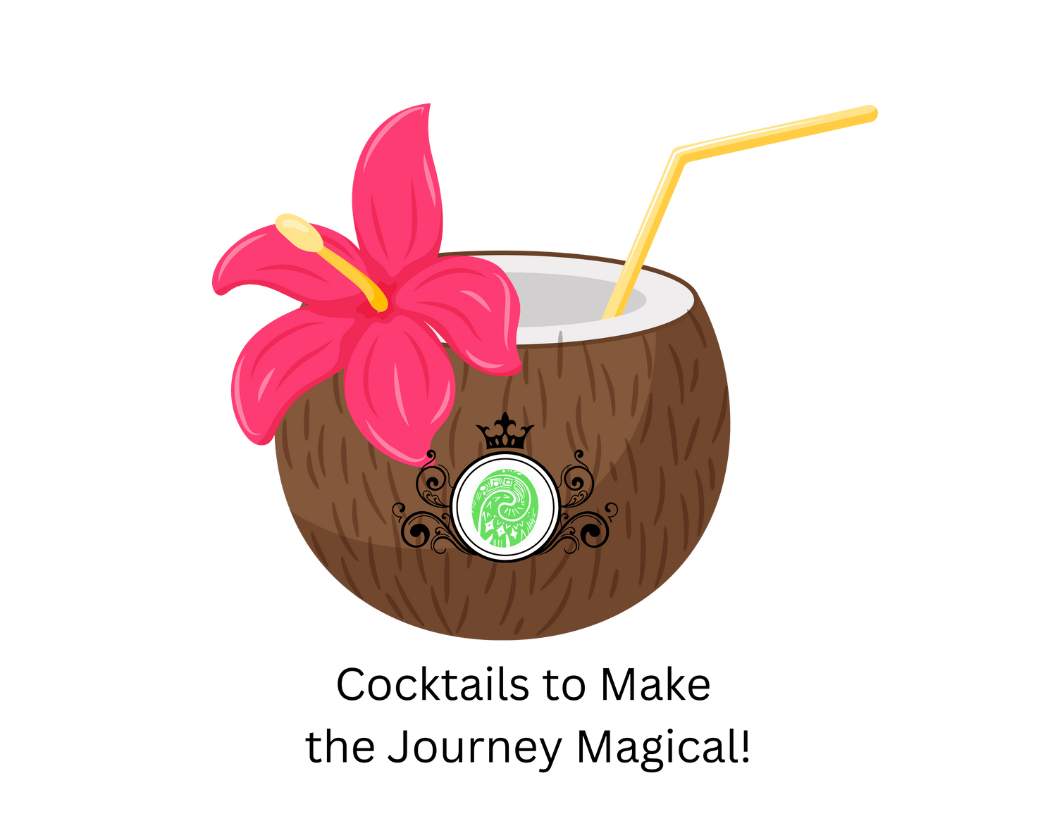 Cocktails to Make the Journey Magical! - Women's short sleeve t-shirt - Whippie's