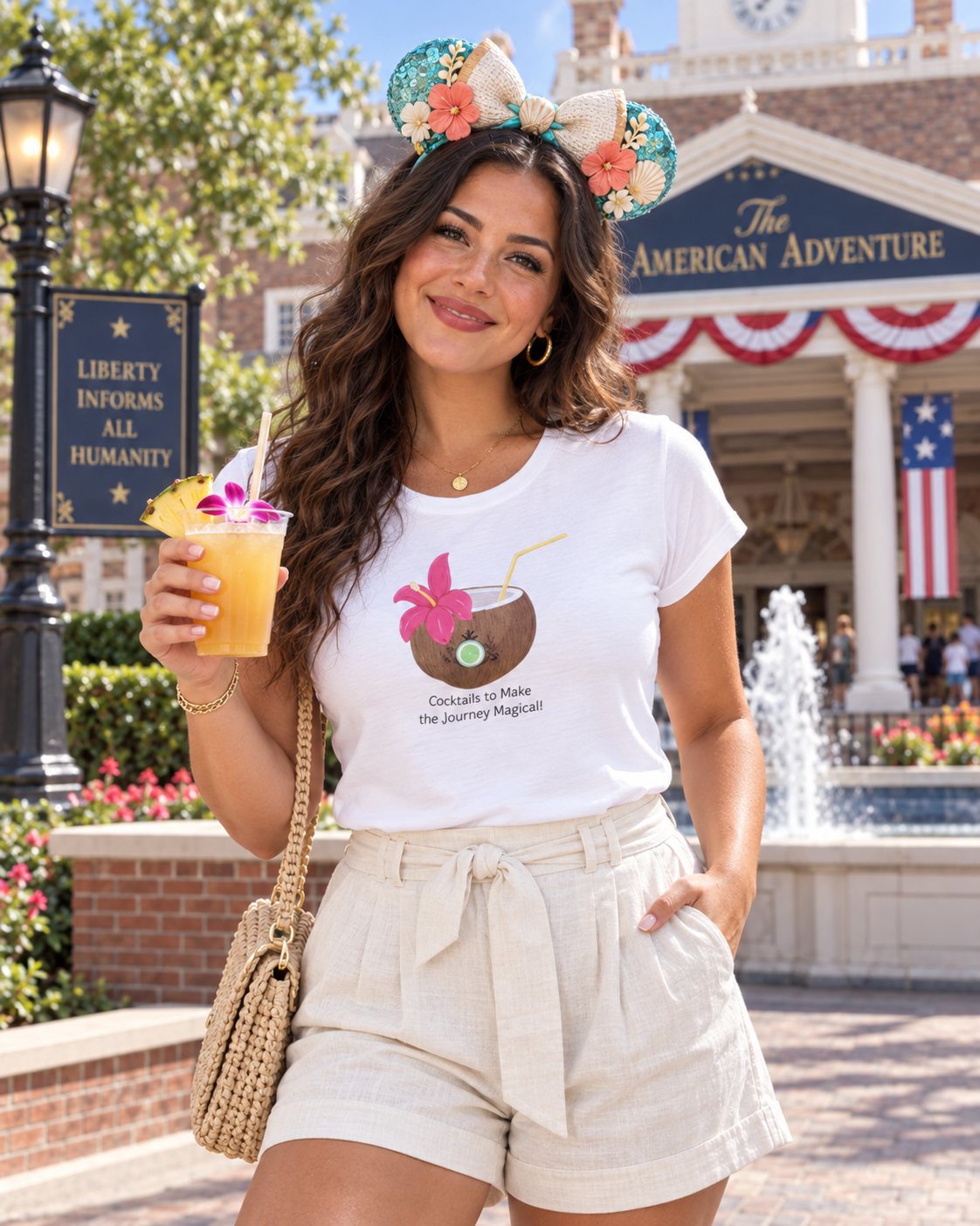 Wayfinder Cocktail Shirt - Cocktails Make the Journey Magical