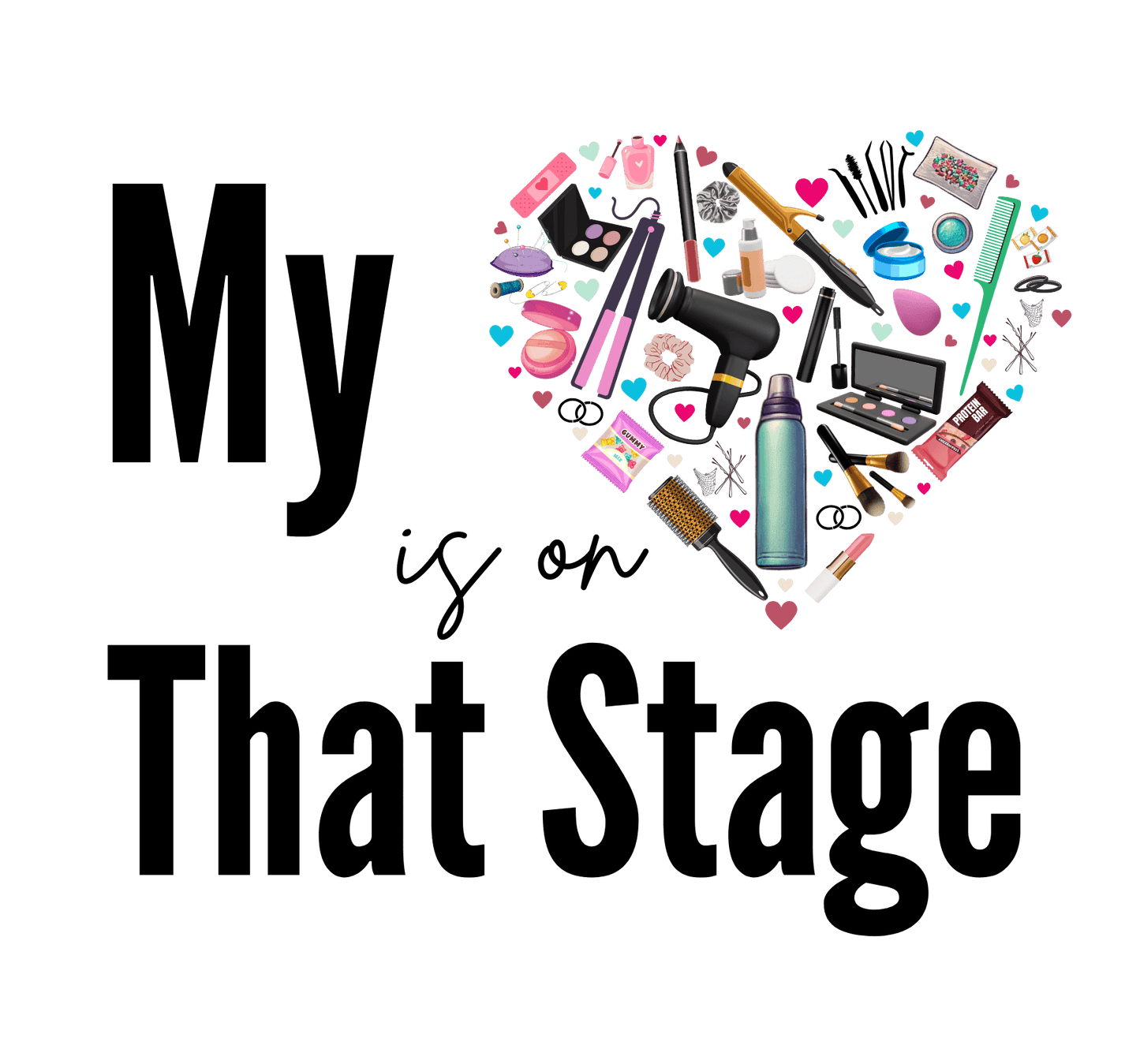 My Heart is on That Stage" Women's V-Neck Tee - A Dance Mom's Essentials! 💖✨ - Whippie's