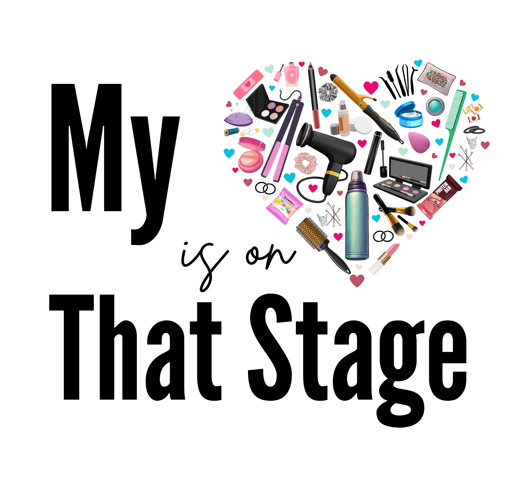 My Heart is on That Stage" Women's V-Neck Tee - A Dance Mom's Essentials! 💖✨ - Whippie's