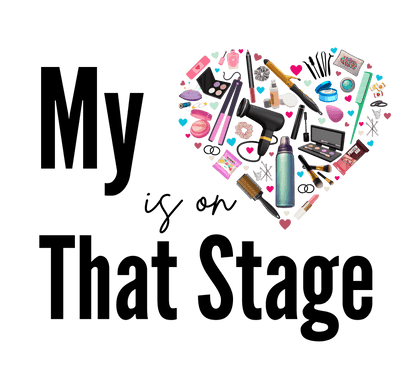 My Heart is on That Stage" Women's V-Neck Tee - A Dance Mom's Essentials! 💖✨ - Whippie's