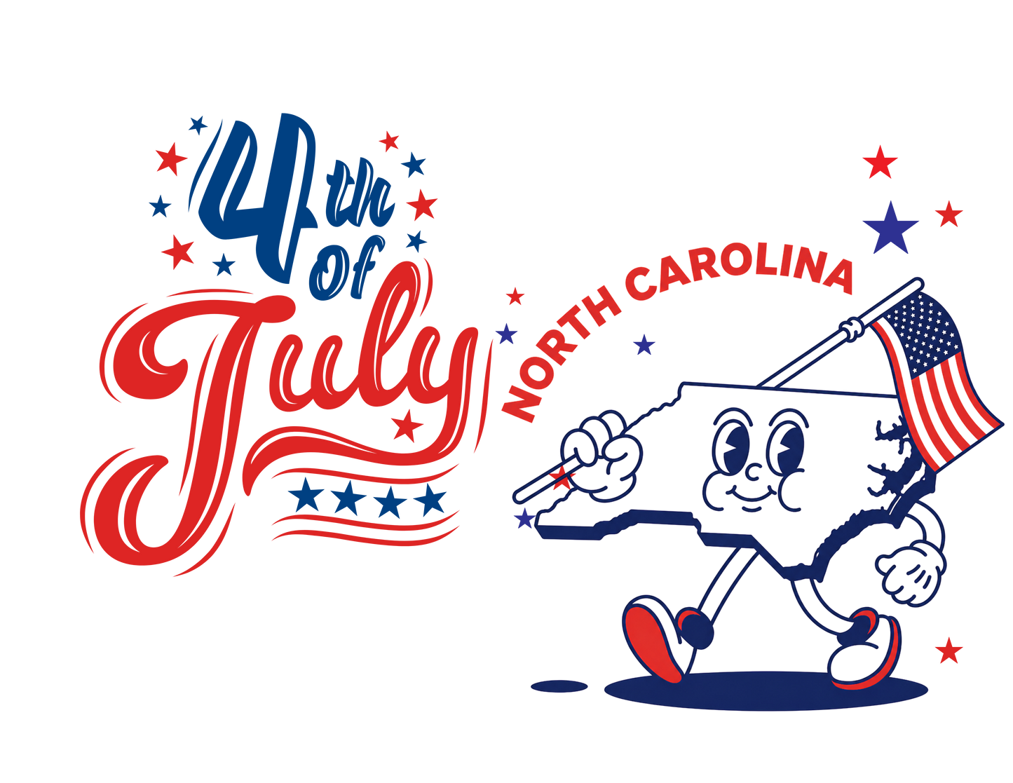 State Flag Pride - 4th of July Tee - Personalizable