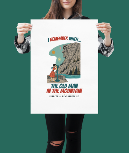 New Hampshire Nostalgia Poster Set | I Remember When 18×24