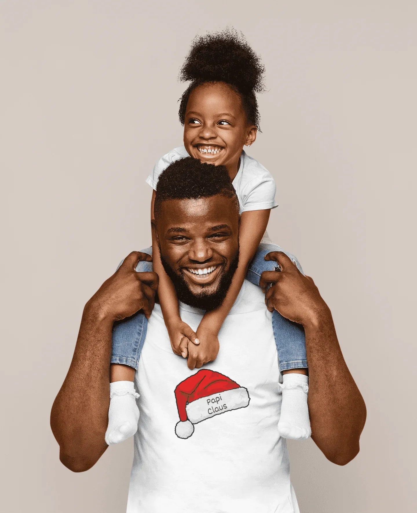 Papi Claus: The Coolest Santa in Town 🎅- Mens Softstyle T-shirt - Whippie's