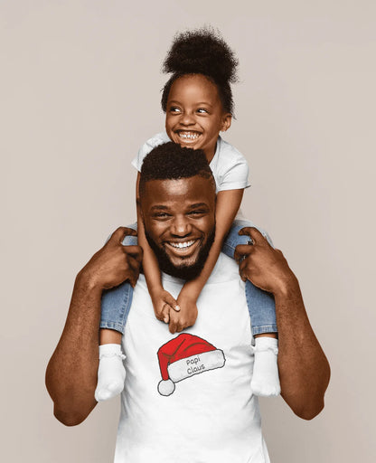 Papi Claus: The Coolest Santa in Town 🎅- Mens Softstyle T-shirt - Whippie's