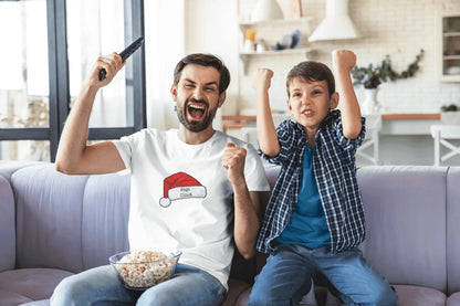 Papi Claus: The Coolest Santa in Town 🎅- Mens Softstyle T-shirt - Whippie's