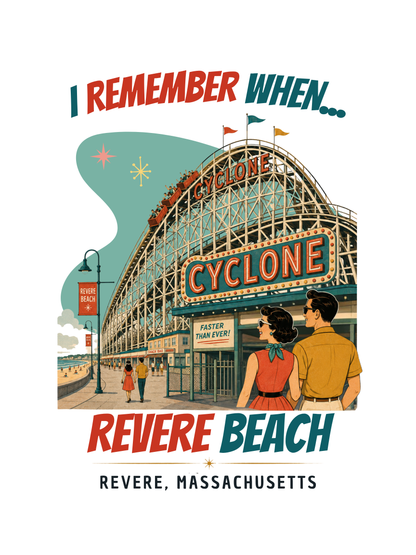 Revere Beach Poster | I Remember When 18×24 Wall Art