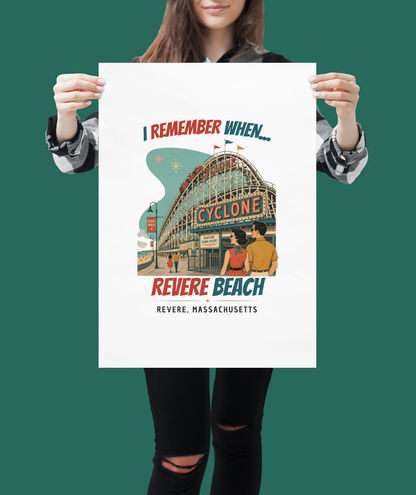 New England Beach Poster Set | I Remember When 18×24