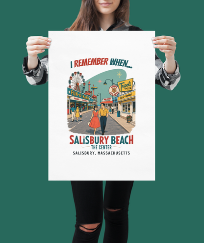 New England Beach Poster Set | I Remember When 18×24