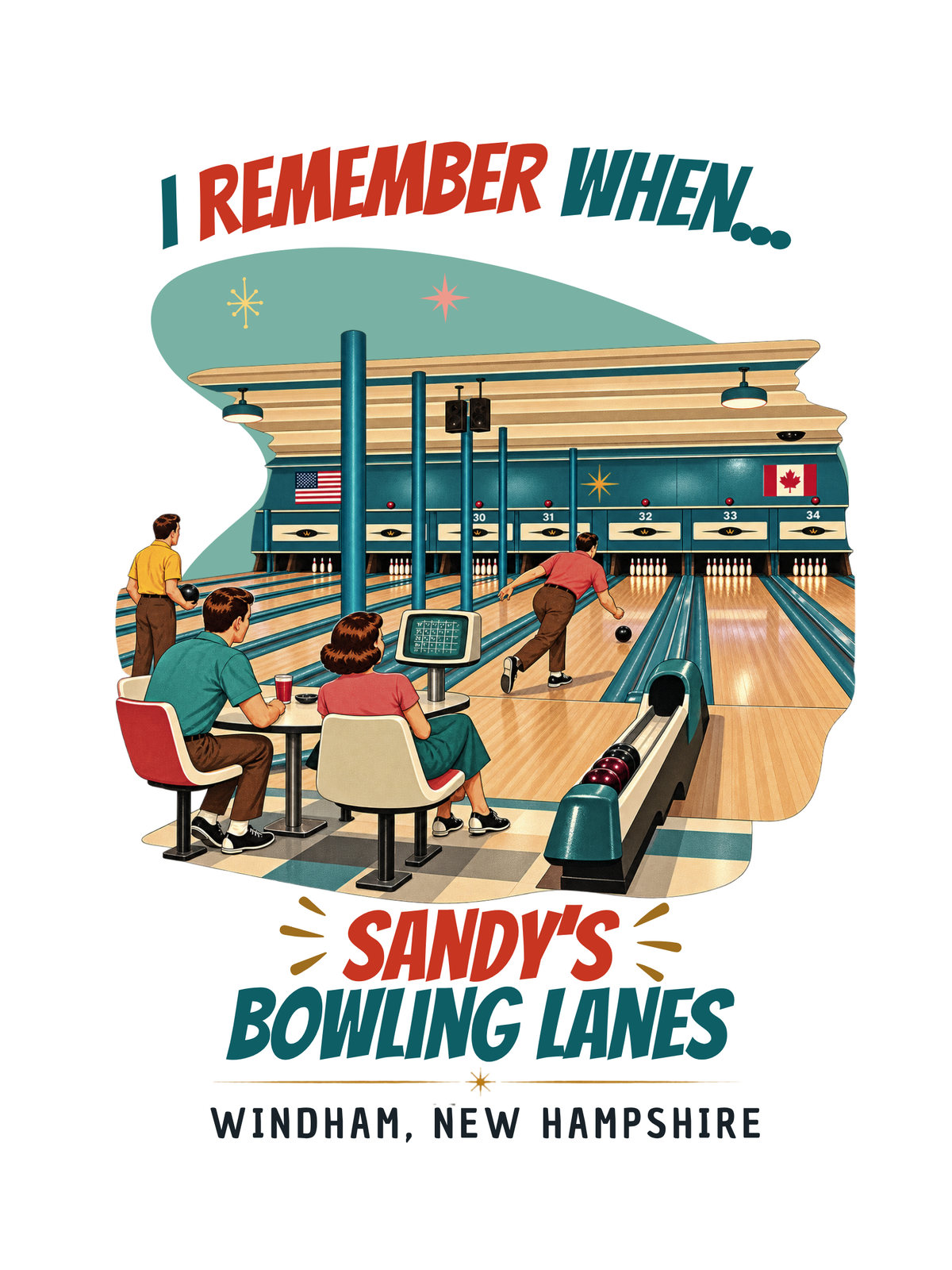 New Hampshire Nostalgia Poster Set | I Remember When 18×24