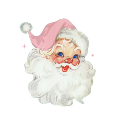 Vintage Santa Coquette Childrens Santa Pajamas Set