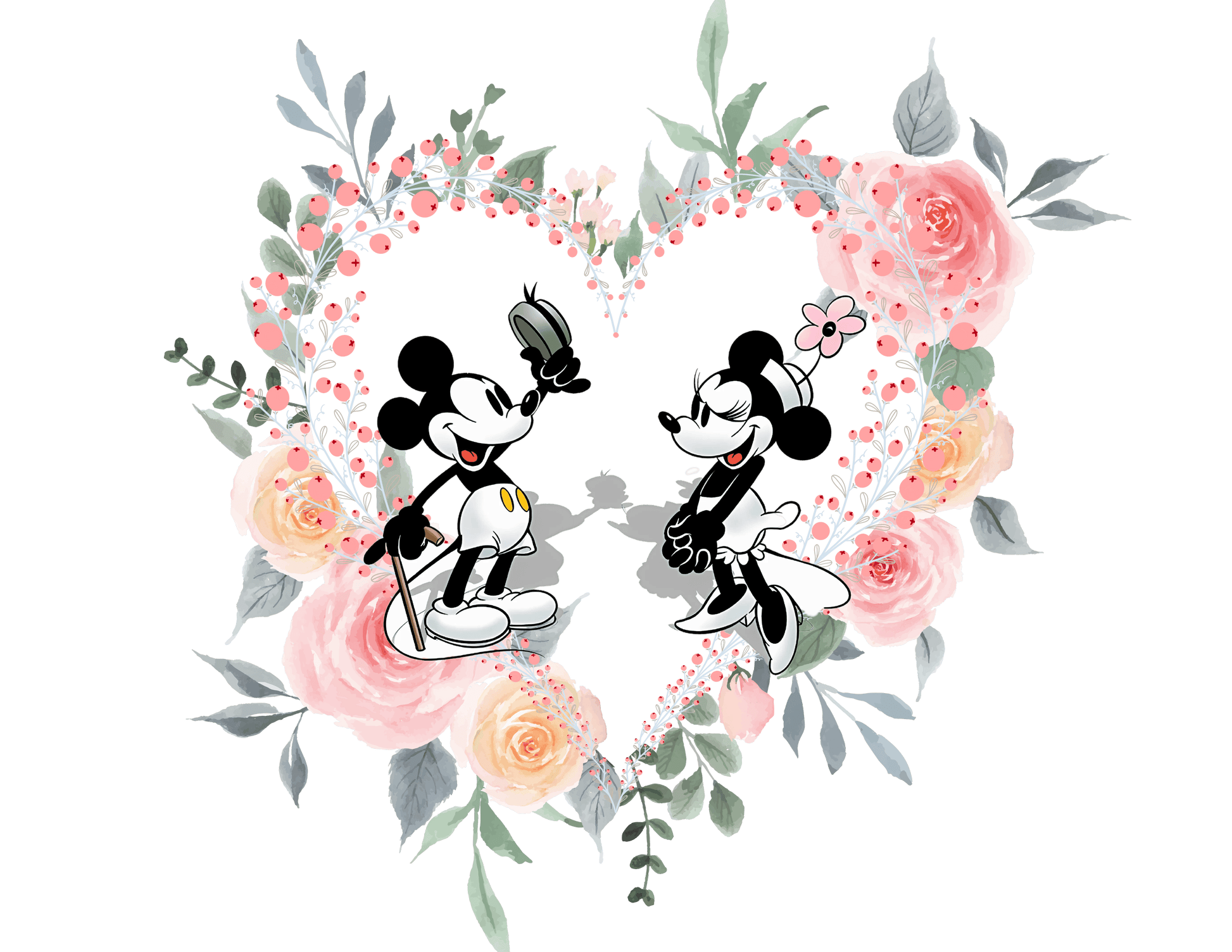 Steamboat Willie - Love - Crop Top - Whippie's