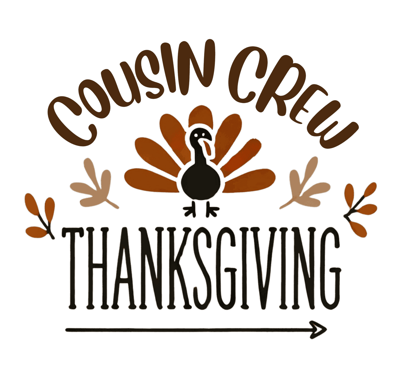 Thanksgiving Cousin Crew - Infant Fine Jersey Bodysuit - Whippie's