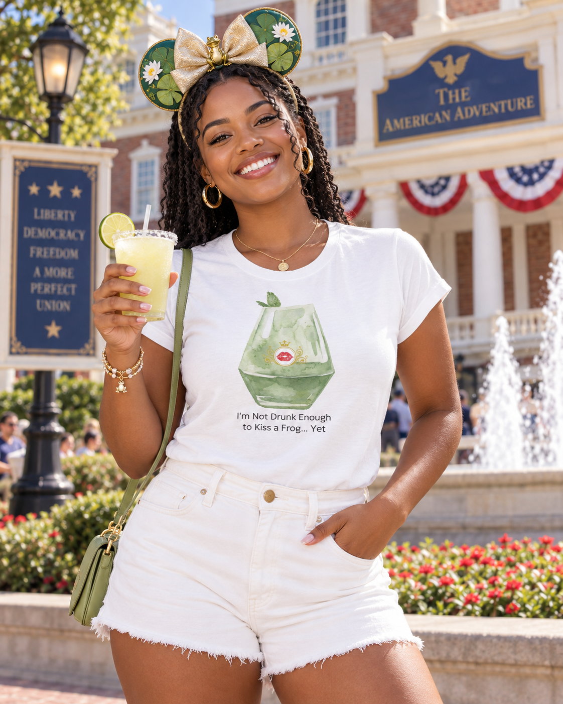 Frog Cocktail Shirt - I’m Not Drunk Enough to Kiss a Frog Yet