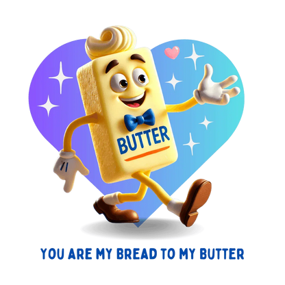 Bread and Butter Couple's T-Shirt Bundle - Whippie's