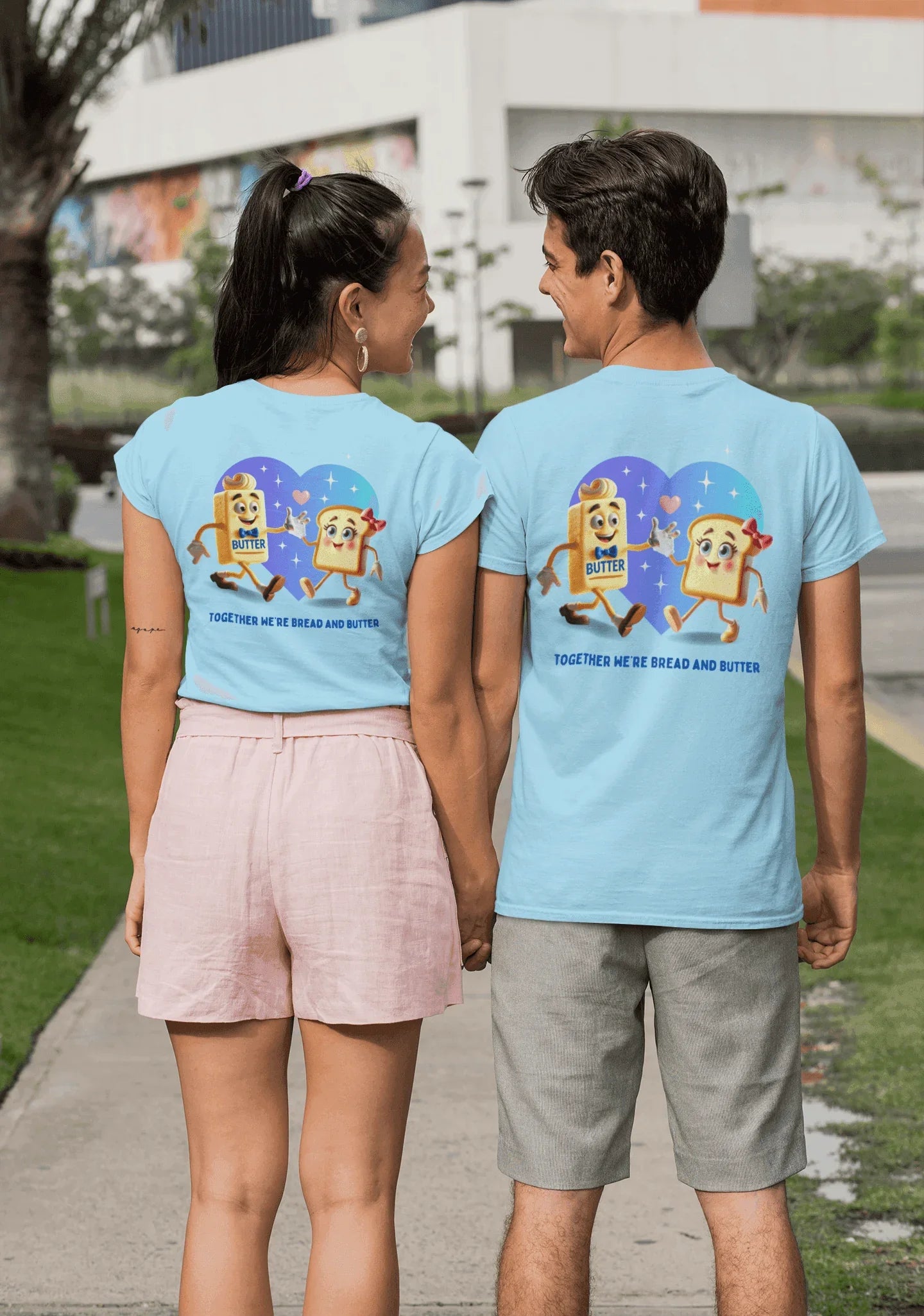 Bread and Butter Couple's T-Shirt Bundle - Whippie's