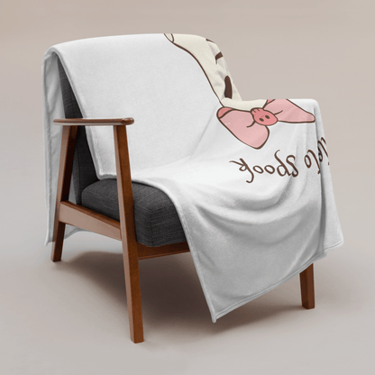 Too Cute to Spook Throw Blanket - 👻💖 Snuggle Up with Spooky Cuteness! 💖👻 - Whippie's