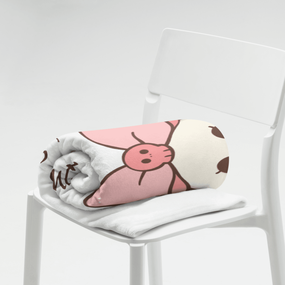 Too Cute to Spook Throw Blanket - 👻💖 Snuggle Up with Spooky Cuteness! 💖👻 - Whippie's
