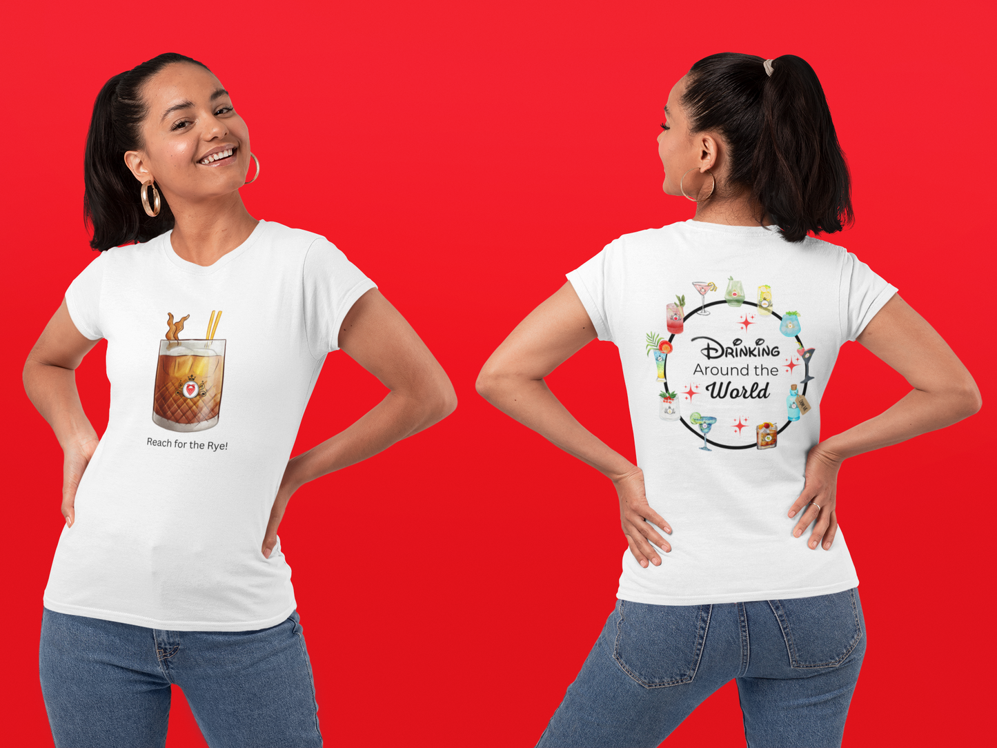 Reach for the Rye Cocktail Shirt
