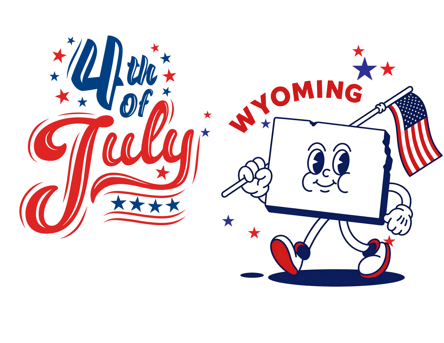 State Flag Pride - 4th of July Tee - Personalizable