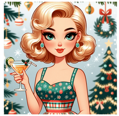 Yuletide Babe - Women's Softstyle Tee - Whippie's