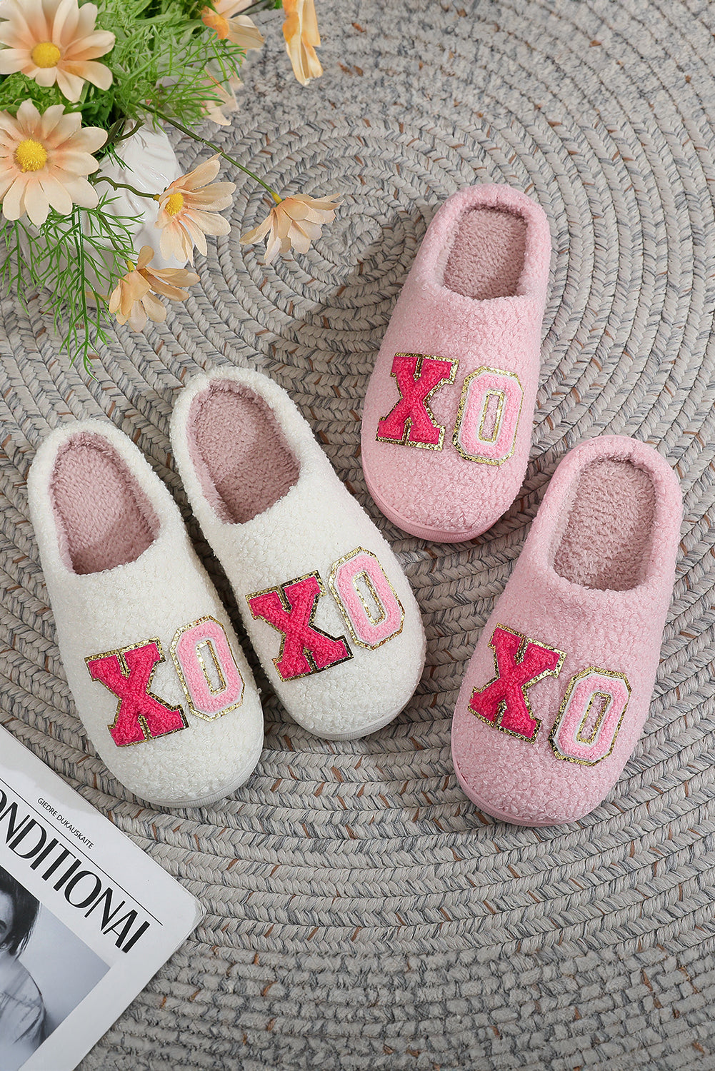 XOXO Slippers styled view