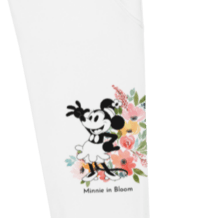 Steamboat Willie - Bloom - Crossover Leggings with Pockets - Whippie's