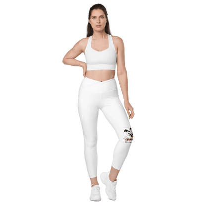 Steamboat Willie - Bloom - Crossover Leggings with Pockets - Whippie's