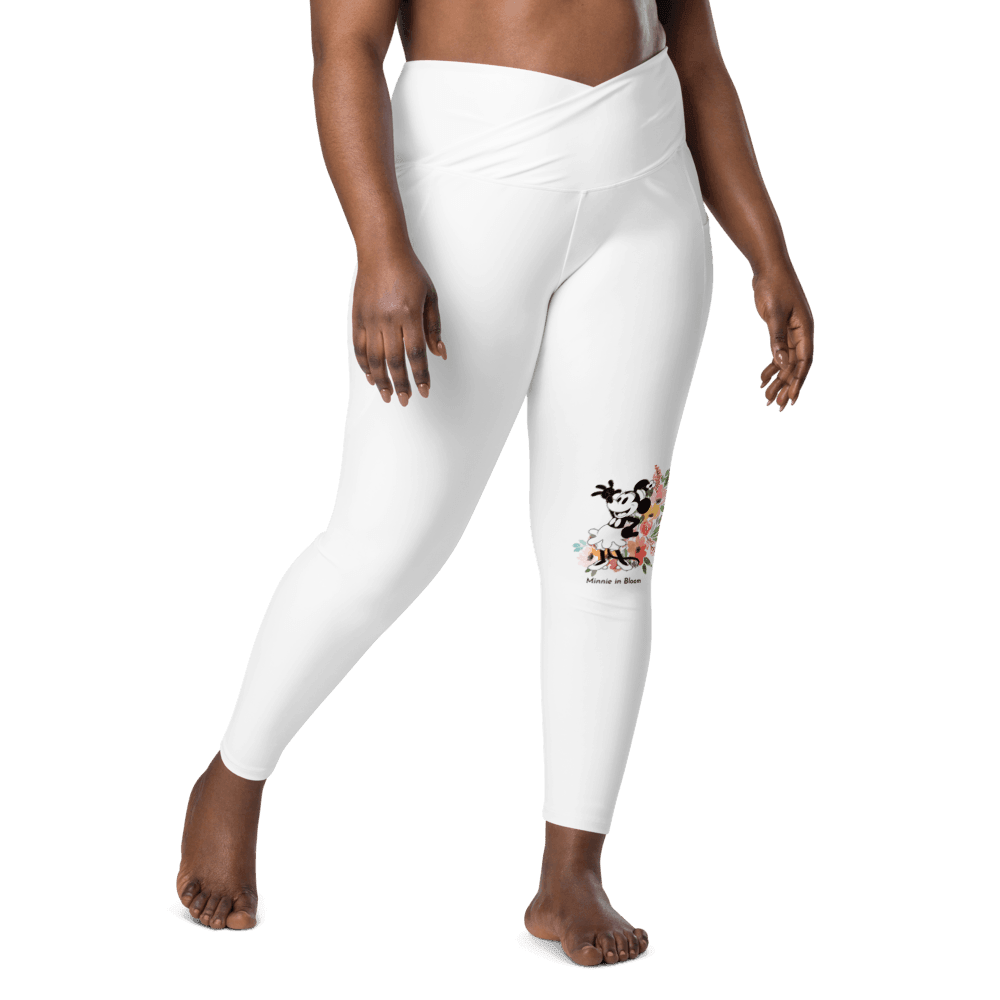 Steamboat Willie - Bloom - Crossover Leggings with Pockets - Whippie's