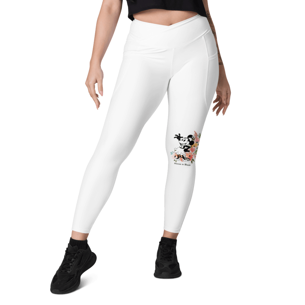 Steamboat Willie - Bloom - Crossover Leggings with Pockets - Whippie's