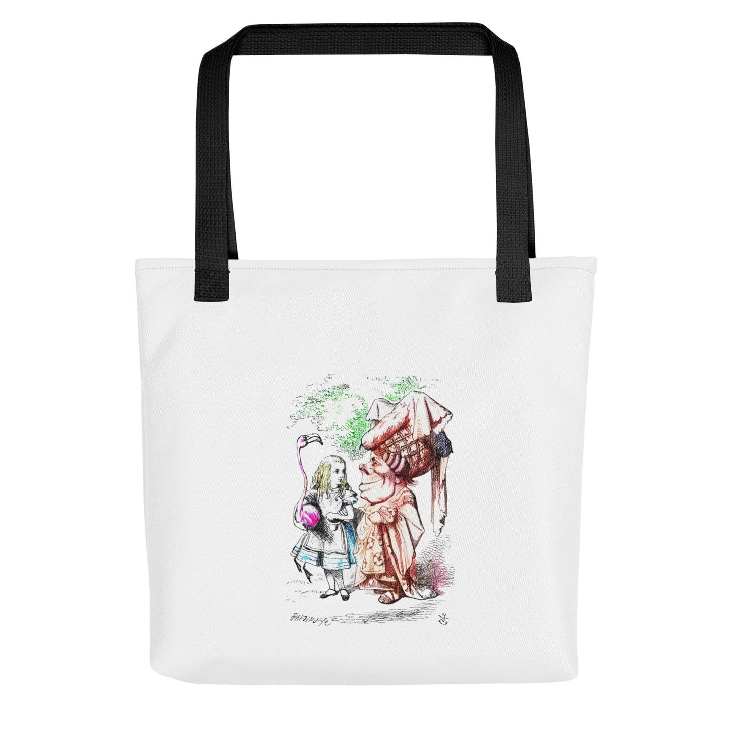 Alice in Wonderland - Alice and Queen - Tote Bag - Whippie's