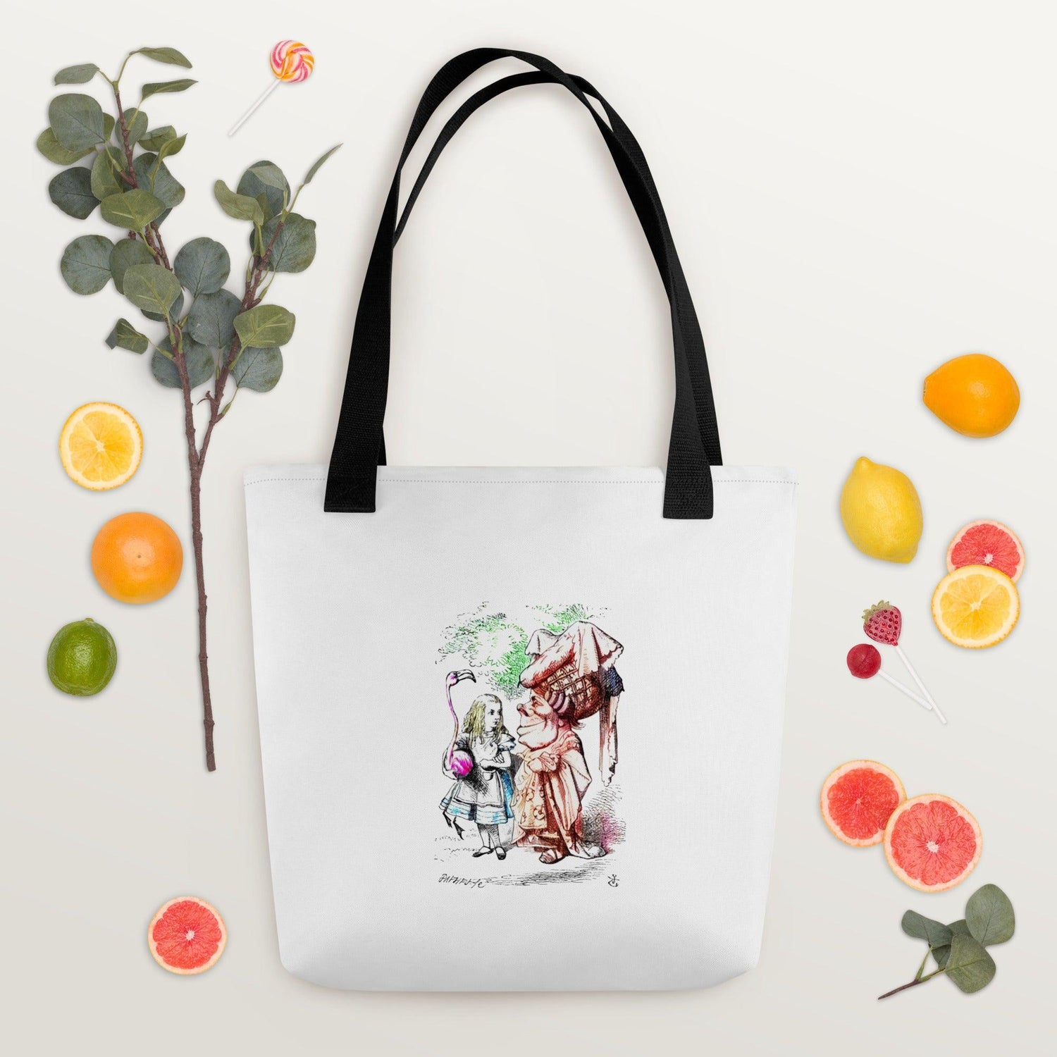 Alice in Wonderland - Alice and Queen - Tote Bag - Whippie's