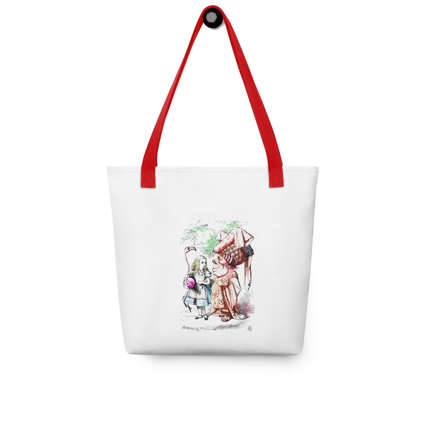 Alice in Wonderland - Alice and Queen - Tote Bag - Whippie's