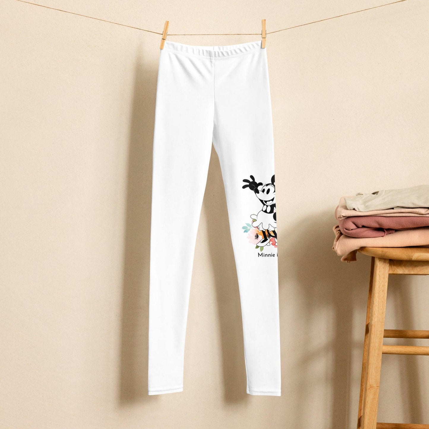Steamboat Willie - Bloom - Youth Leggings - Whippie's