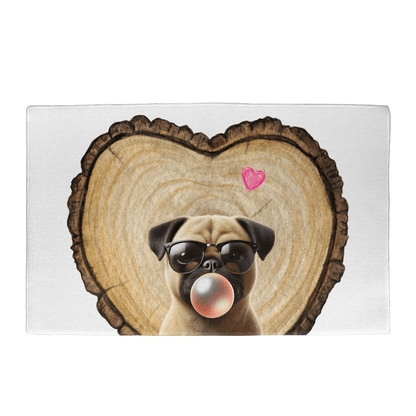 Pug Love Welcome Mat - 💖 Cuteness Overload! Welcome Home! 💖 - Whippie's
