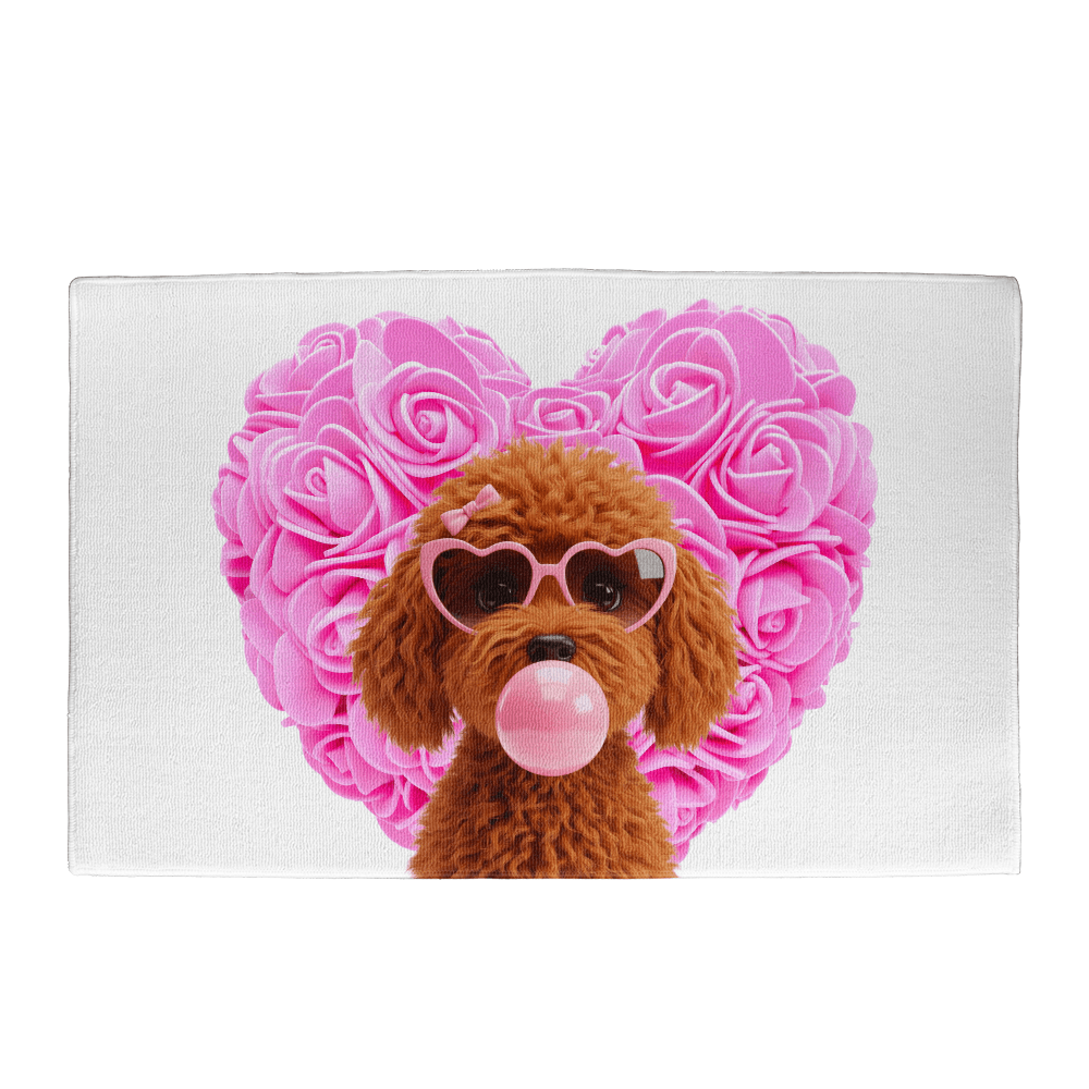 Doodle Love Welcome Mat - 💖 Cuteness Overload! Welcome Home! 💖 - Whippie's