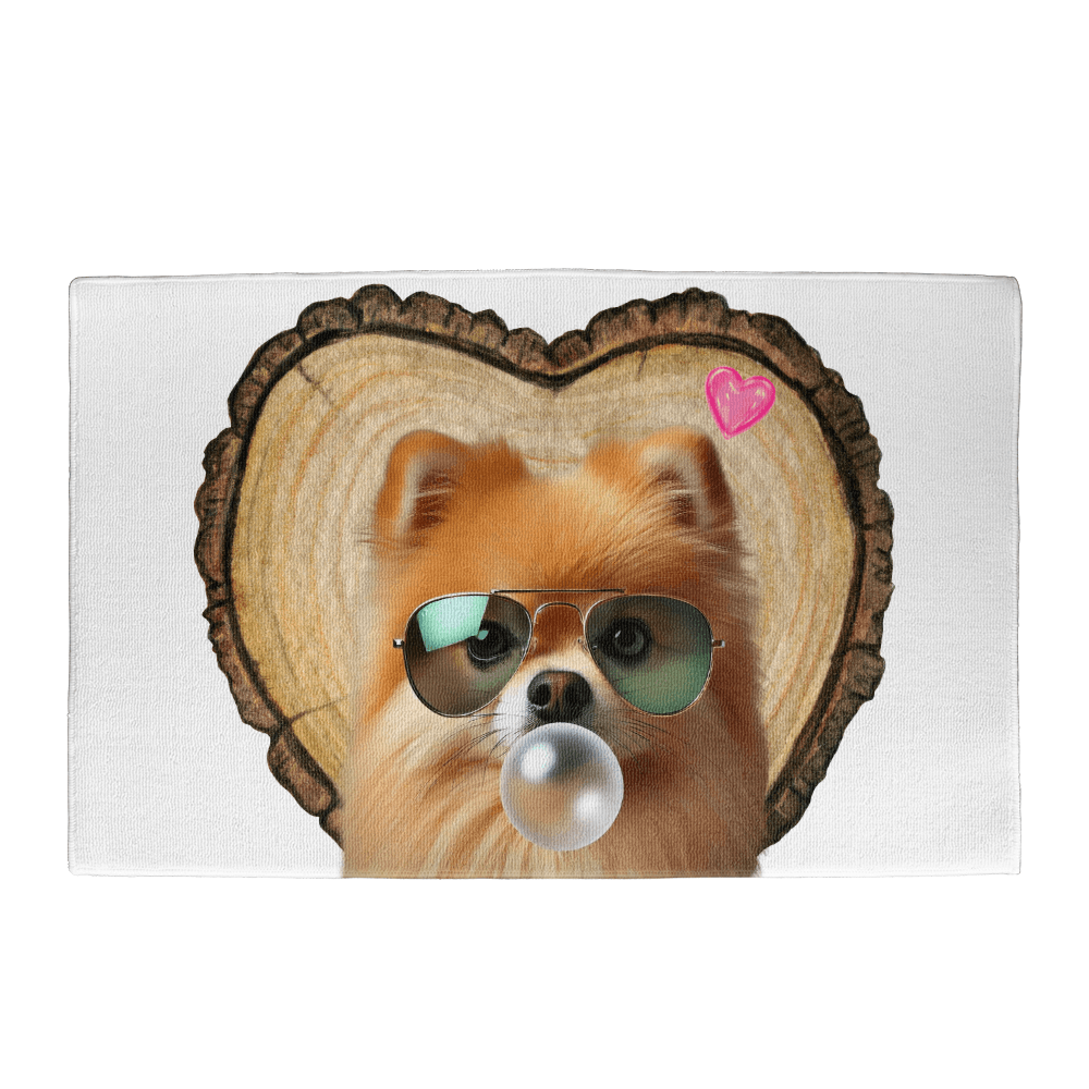 Pom Love Welcome Mat - 💖 Cuteness Overload! Welcome Home! 💖 - Whippie's