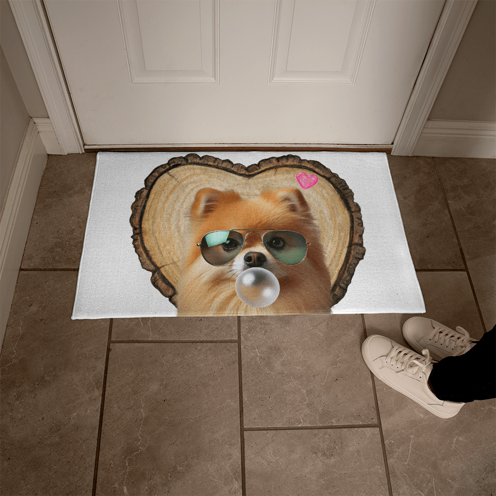 Pom Love Welcome Mat - 💖 Cuteness Overload! Welcome Home! 💖 - Whippie's