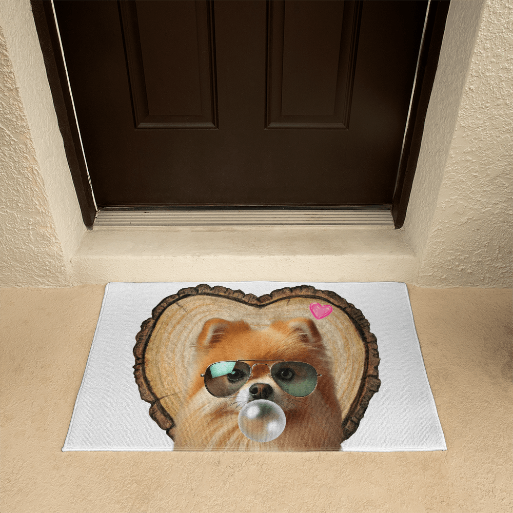 Pom Love Welcome Mat - 💖 Cuteness Overload! Welcome Home! 💖 - Whippie's