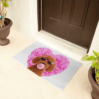 Doodle Love Welcome Mat - 💖 Cuteness Overload! Welcome Home! 💖 - Whippie's