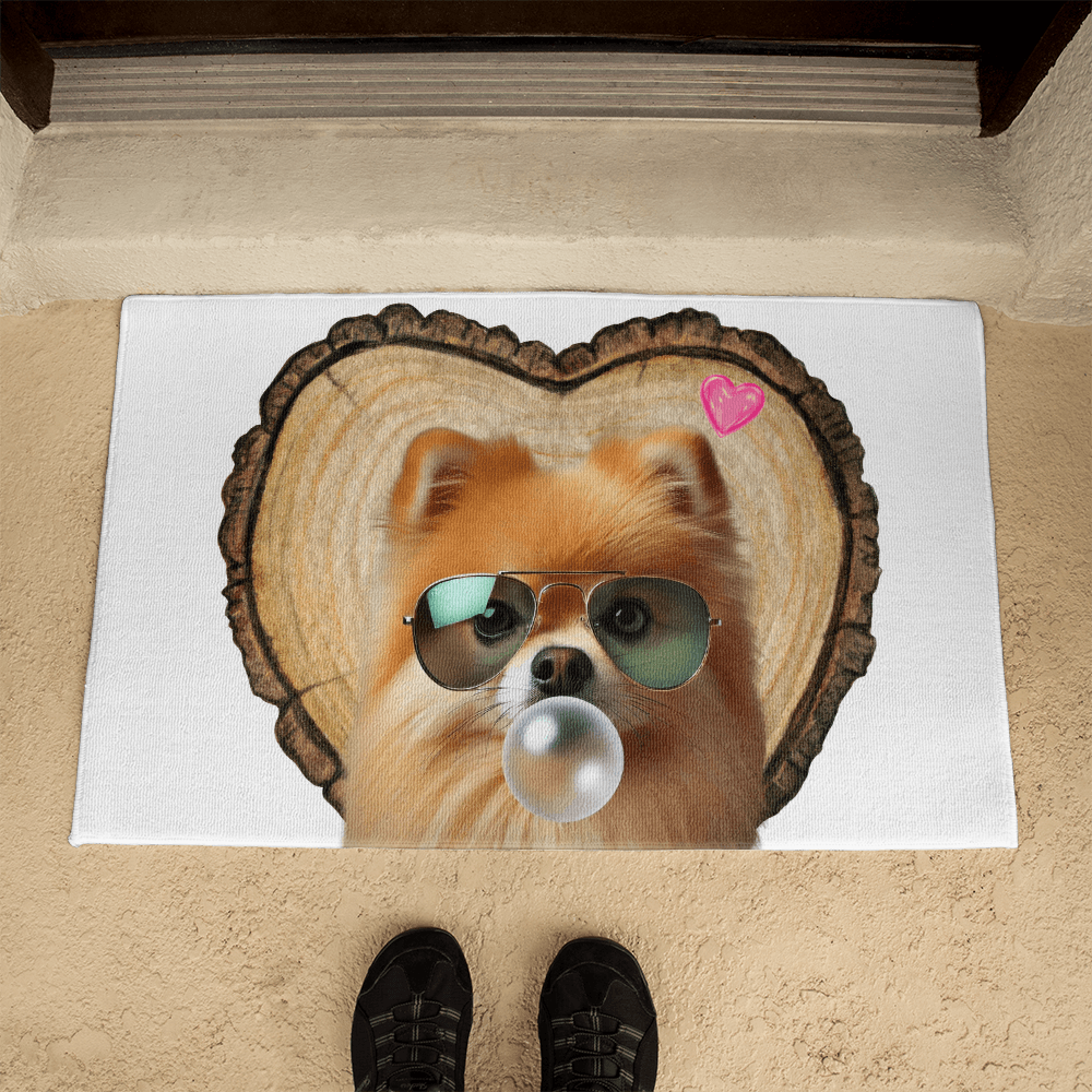 Pom Love Welcome Mat - 💖 Cuteness Overload! Welcome Home! 💖 - Whippie's