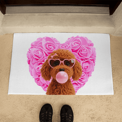 Doodle Love Welcome Mat - 💖 Cuteness Overload! Welcome Home! 💖 - Whippie's