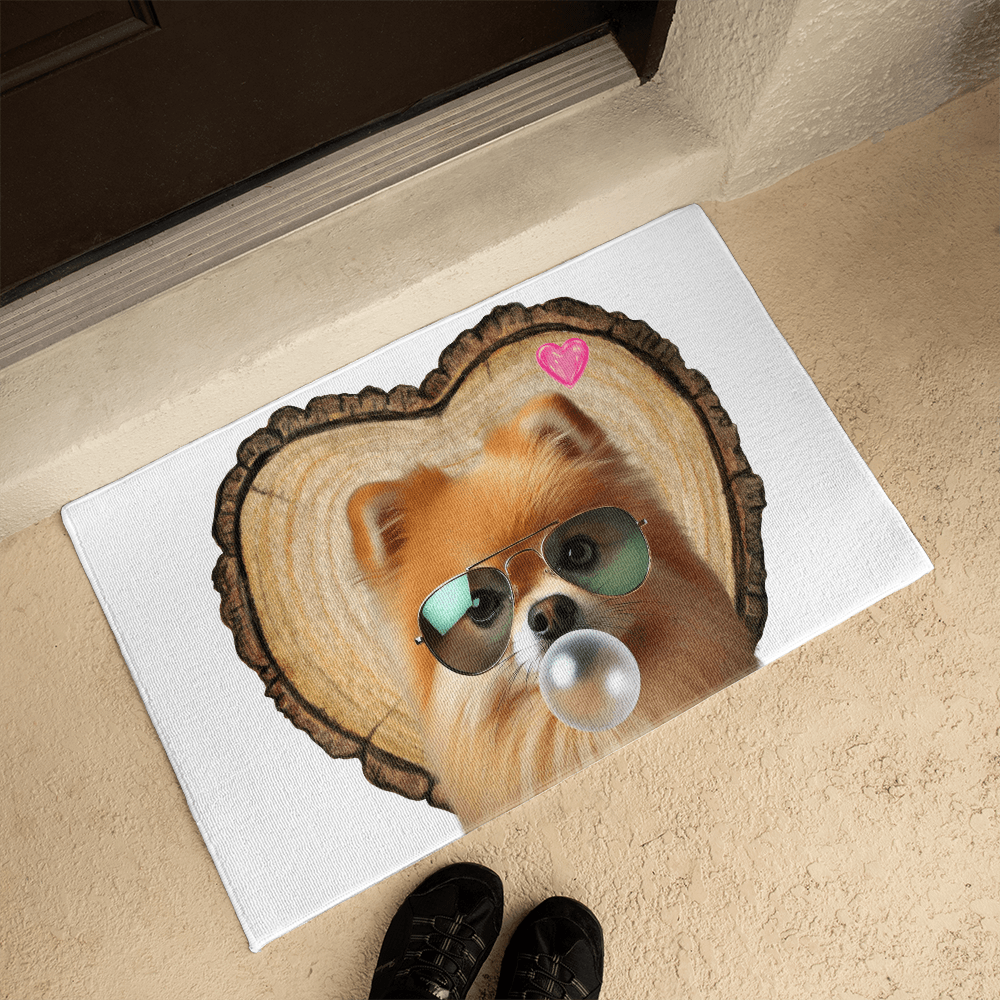 Pom Love Welcome Mat - 💖 Cuteness Overload! Welcome Home! 💖 - Whippie's
